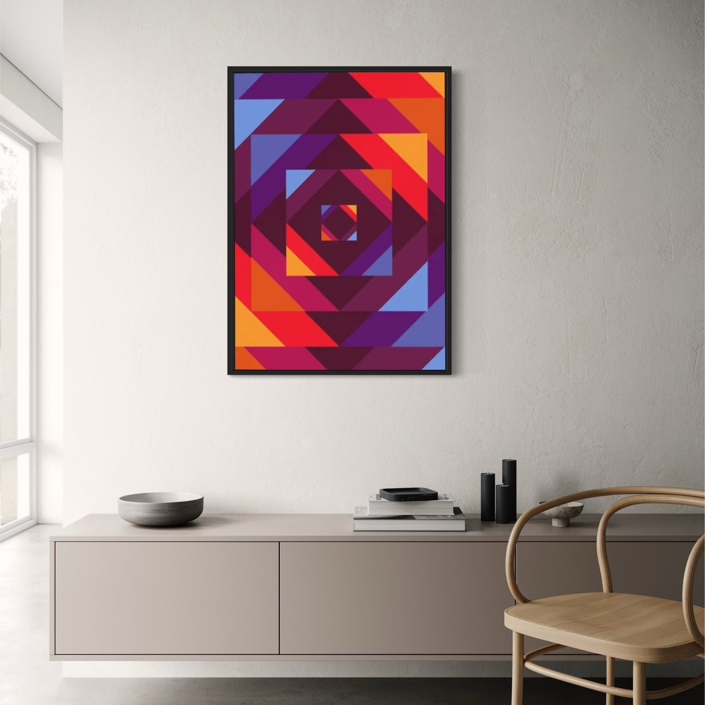 Bauhaus Art Deco | Geometric Abstract