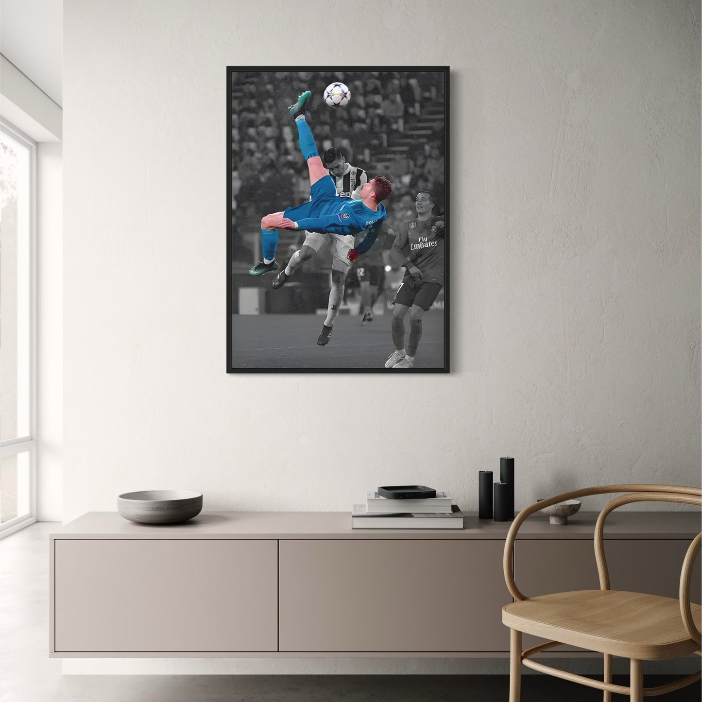 Cristiano Ronaldo | Golden Glow Portrait