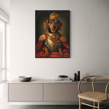 Elegant Dachshund | Noble Dog Decor