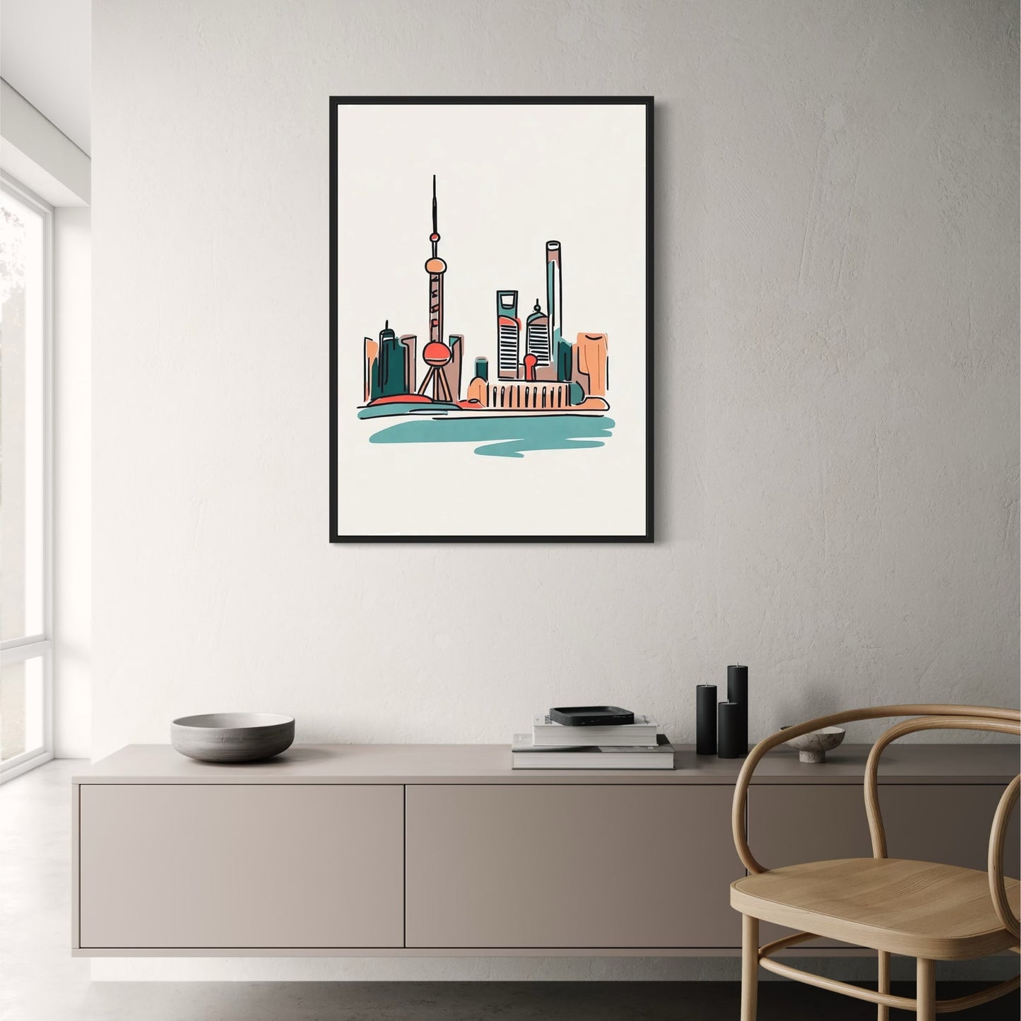 Shanghai Skyline | Modern Urban Cityscape