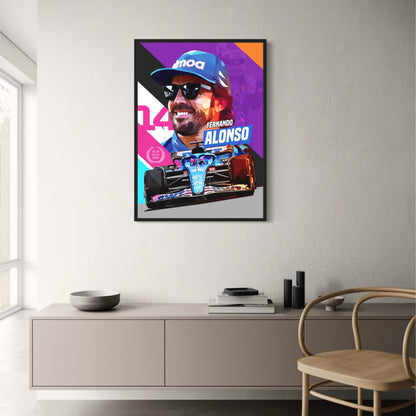 Fernando Alonso | F1 Helmet Art