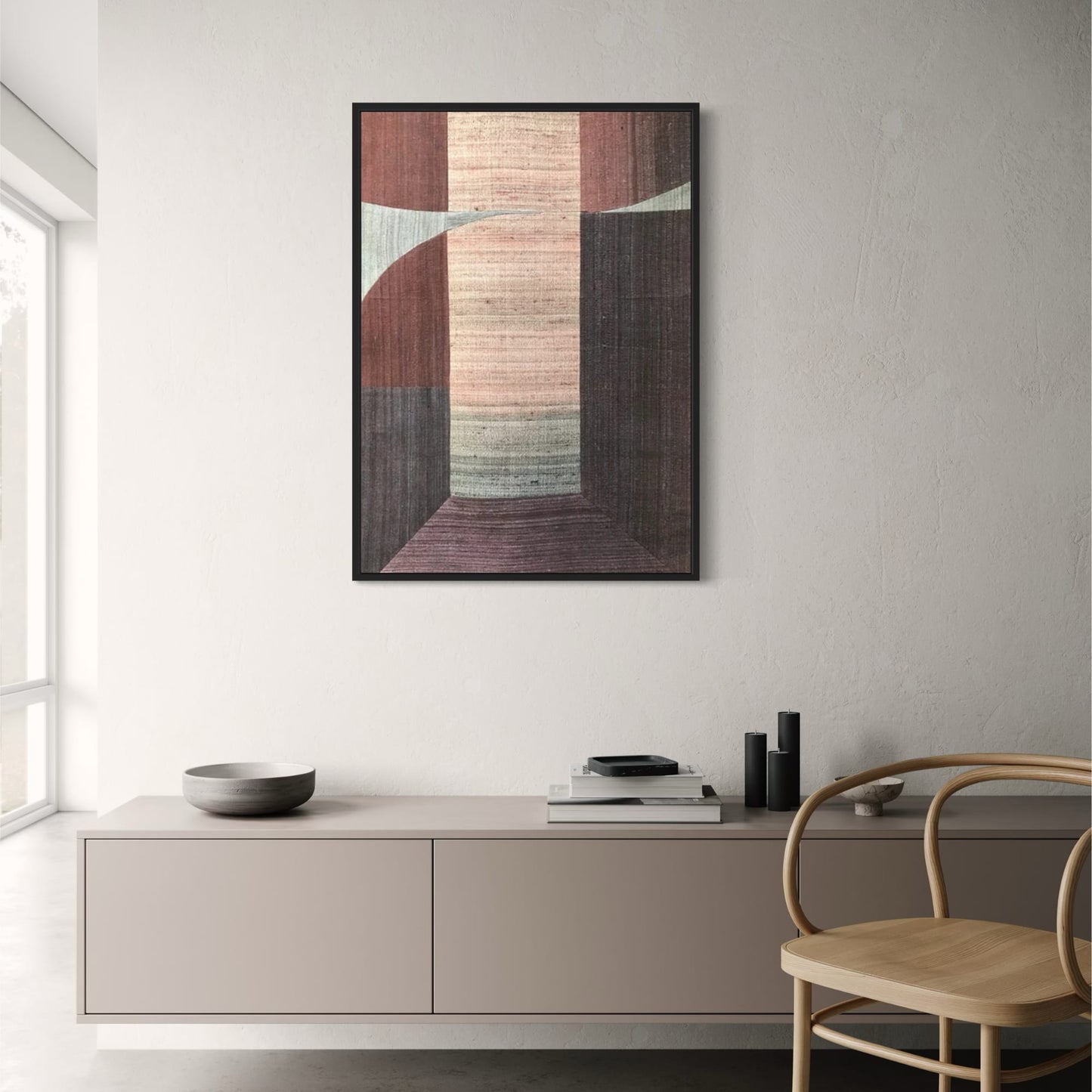 Neutral Harmony Aesthetic Artwork