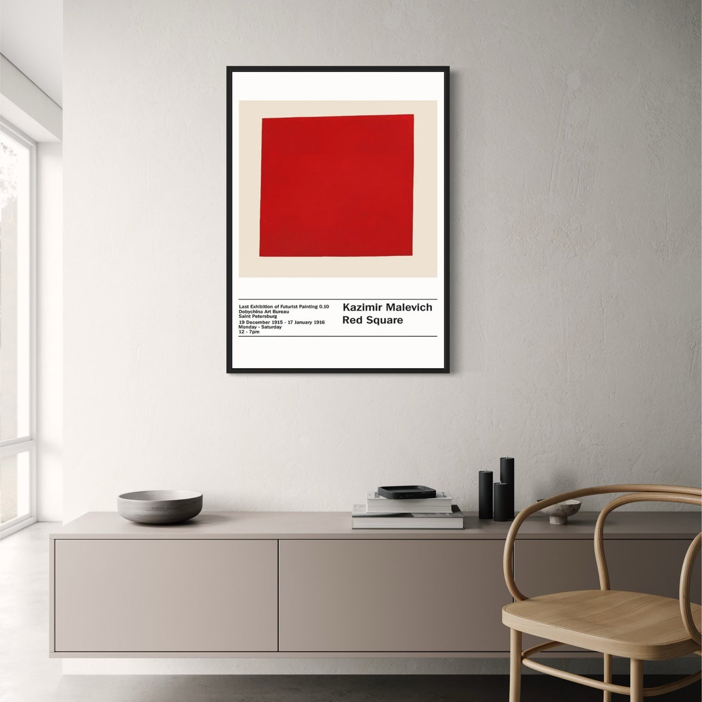Red Square | Kazimir Malevich | Modern Minimalist