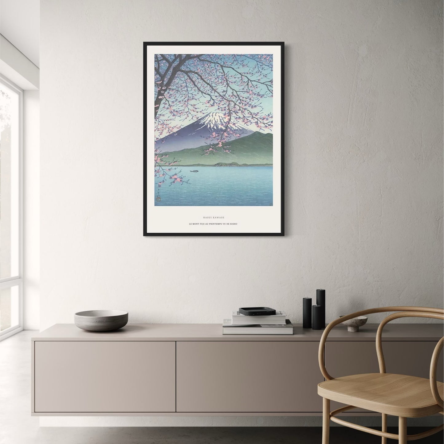 Mount Fuji | Spring View | Japanese Ukiyo-e Art