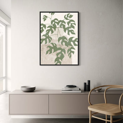 Urban Greenery Design | Earth Elements | Poster | Wall Art for Home & Garden Decor