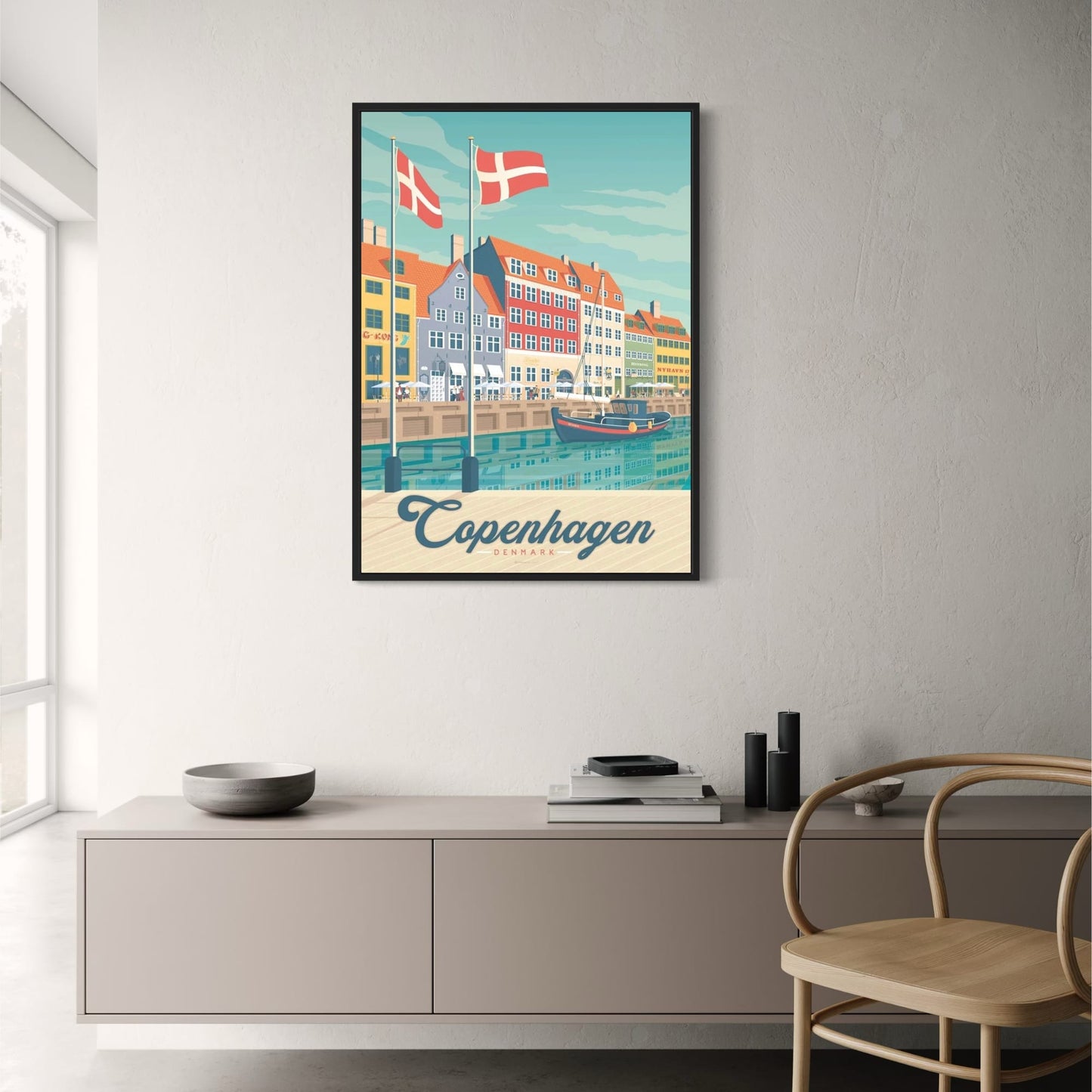 Copenhagen Cityscape | Scenic Travel Photography