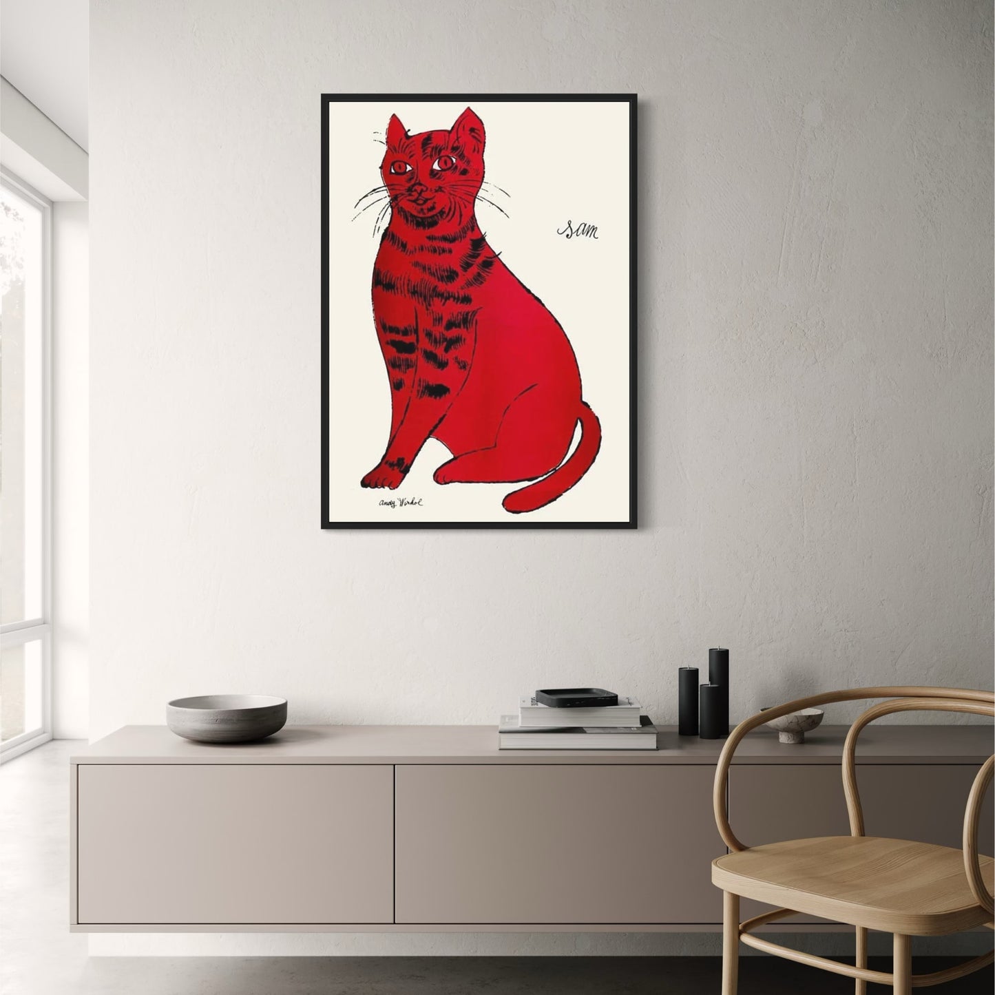 Andy Warhol | Sam the Cat | Pop Art