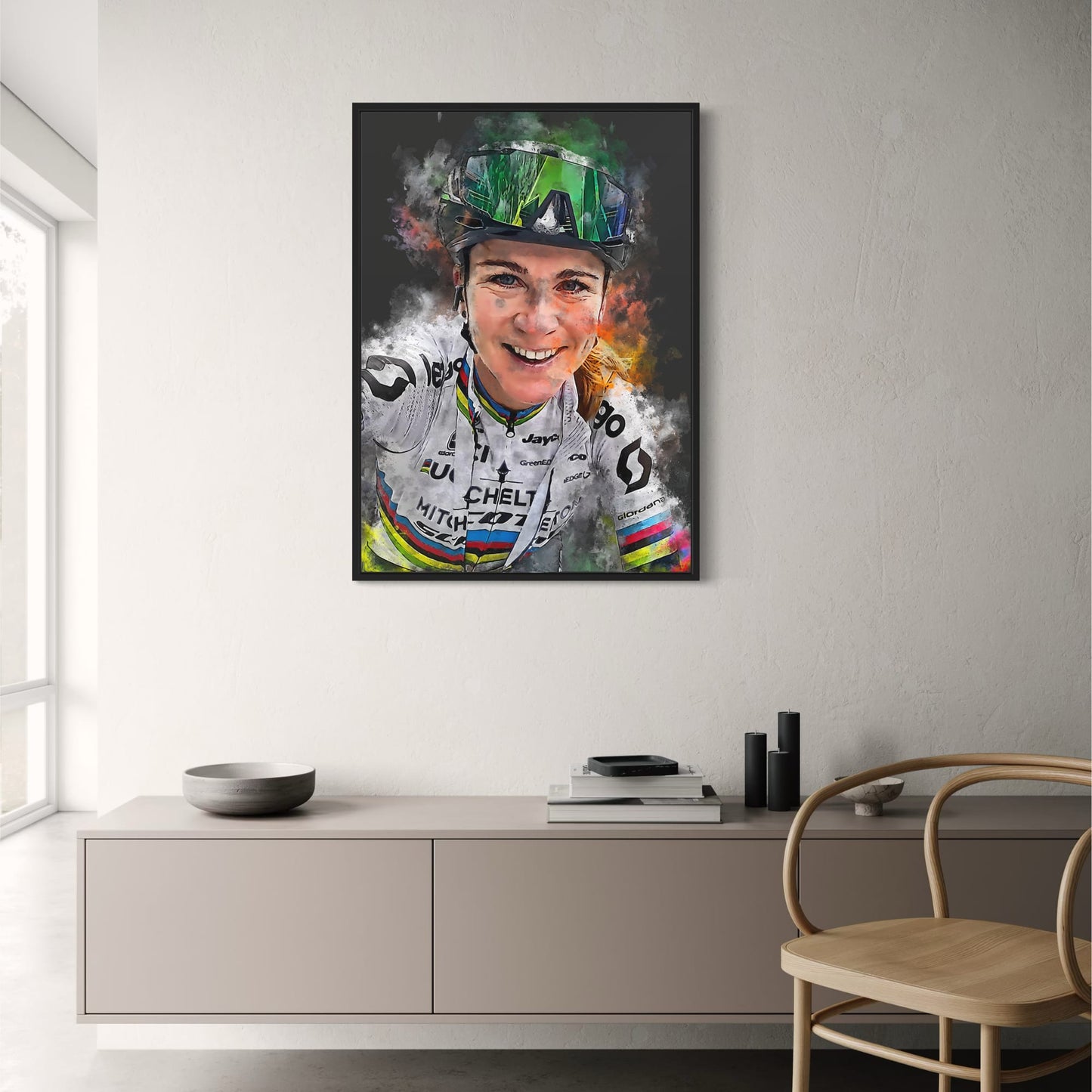 Van Vleuten Sport Poster