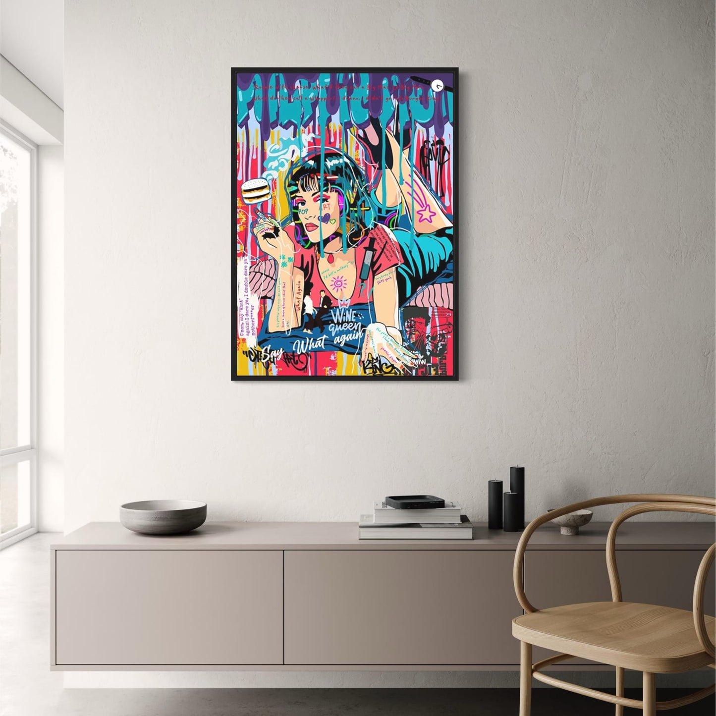 Scarface Graffiti | Mona Lisa Abstract