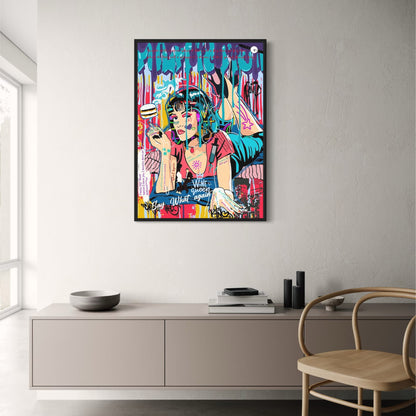 Scarface Graffiti | Mona Lisa Abstract