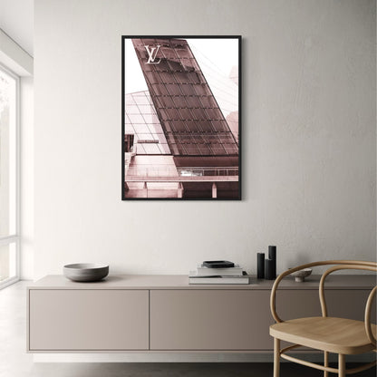 Louis Vuitton | Luxury Designer Poster | High-Class Fashion Wall Art | Elegant Home Decor