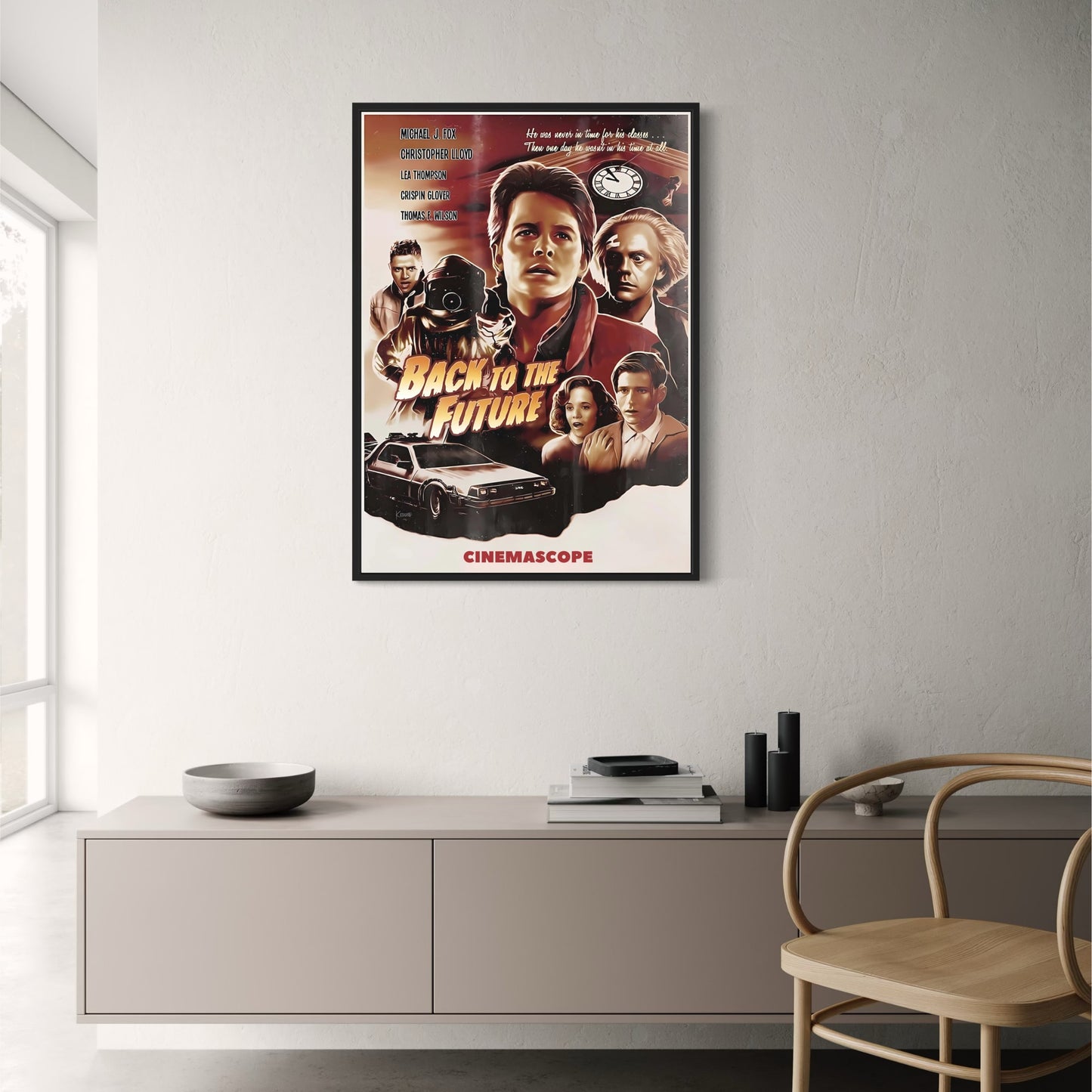 Back to the Future | Retro Movie Poster