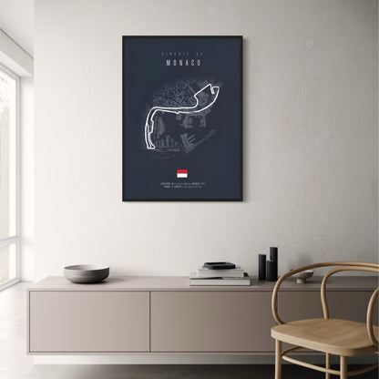 Monaco F1 Circuit | Grand Prix Track Art