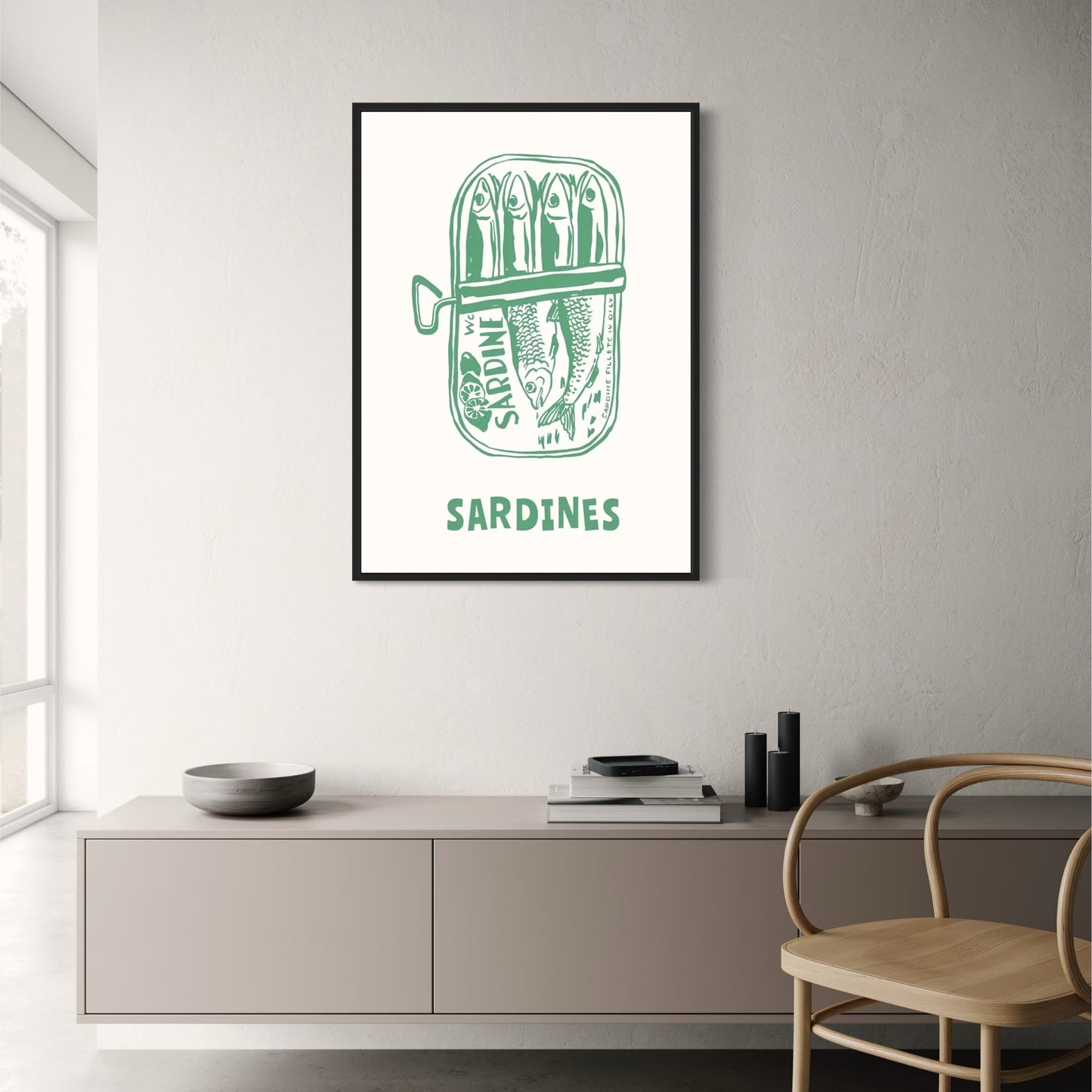 Lemon and Sardines | Fresh Artwork