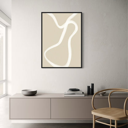 Subtle Rhythms | Abstract Art | Modern Wall Decor | Painting Print | Home Decor Poster | Visual Aesthetic Display