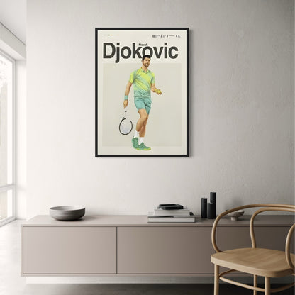 Tennis Legends | Novak Djokovic | Modern Aesthetic