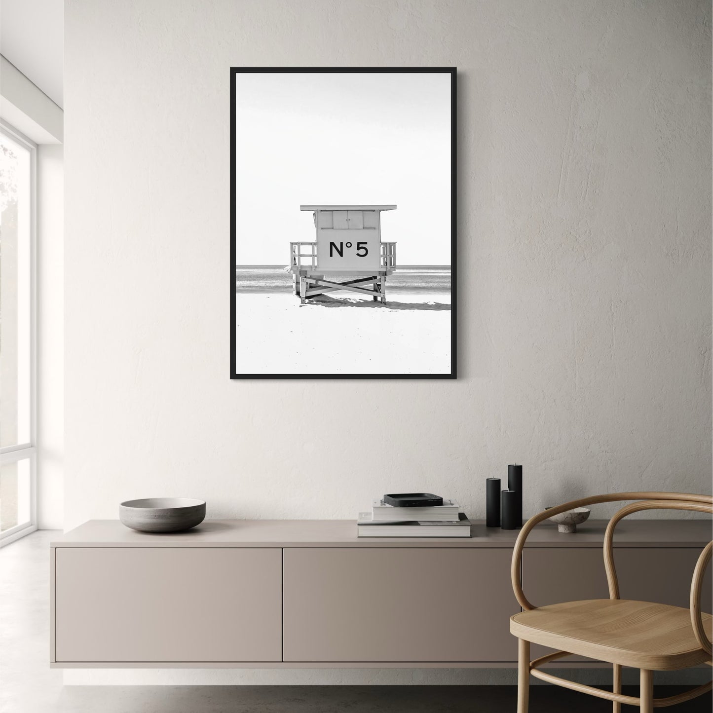 Chanel Beach Cabin | Coastal Chic Fashion Art