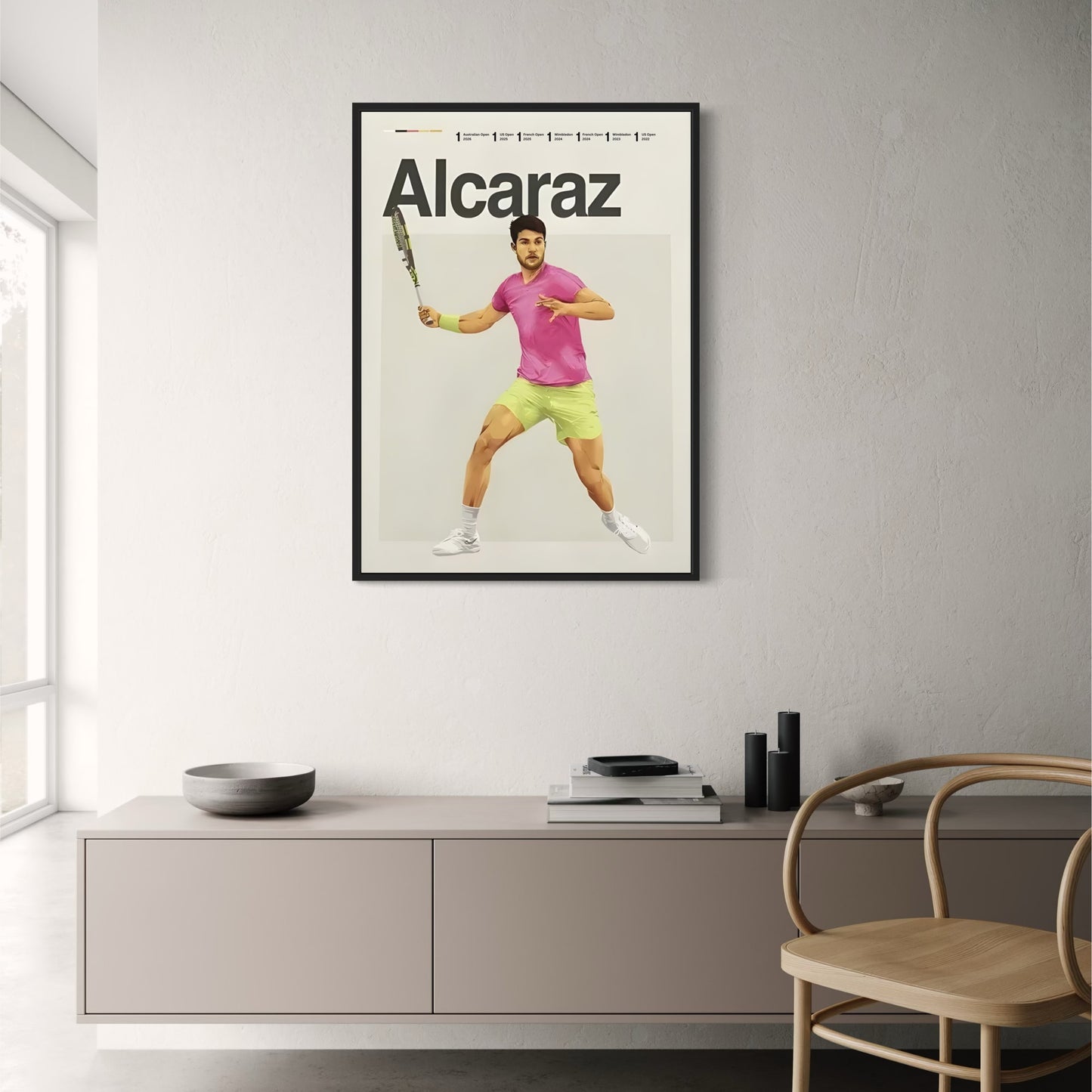 Carlos Alcaraz | Modern Tennis Art