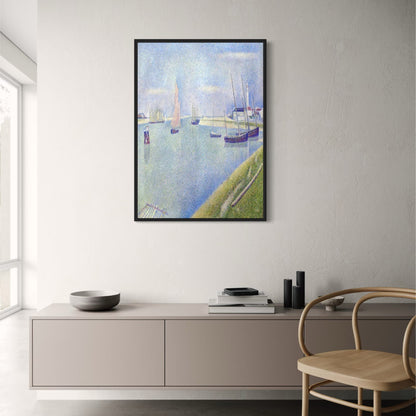Seurat | The Canal of Gravelines | Impressionist Art