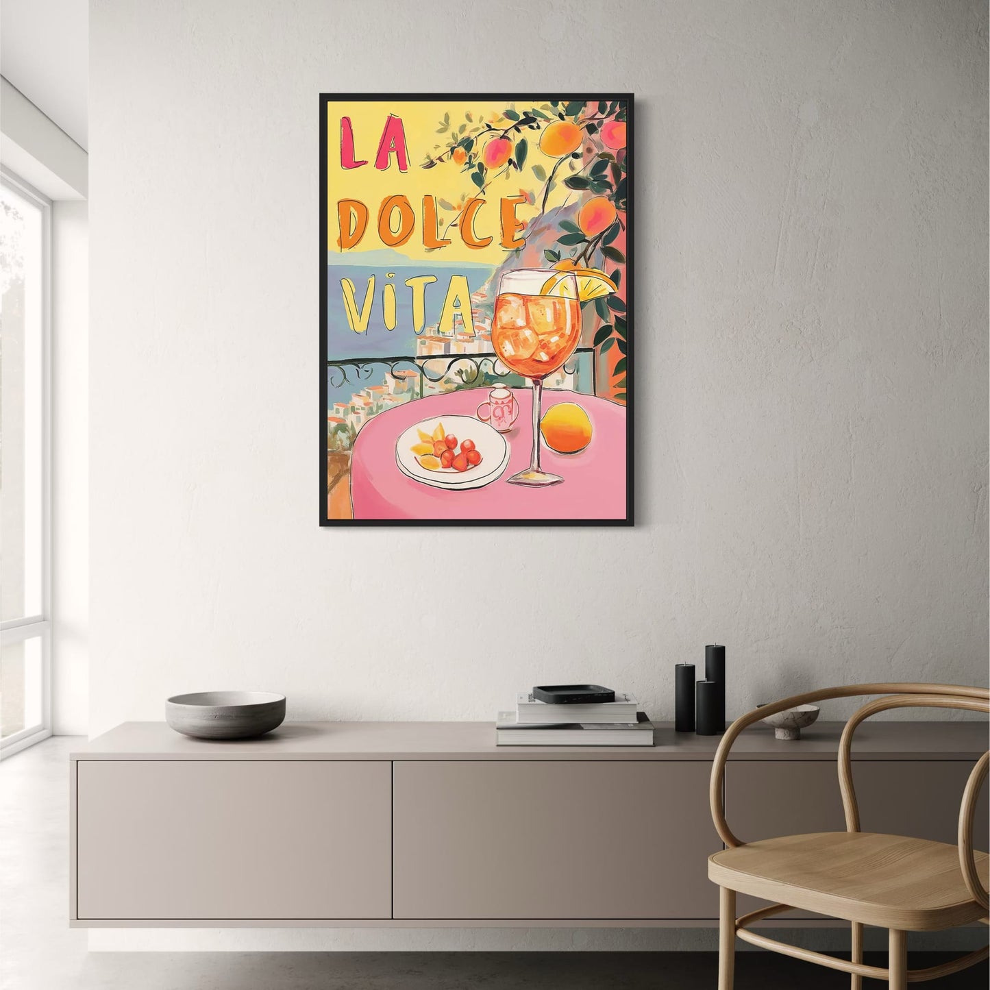 Aperol Spritz | La Dolce Vita | Vintage Italian Cocktail