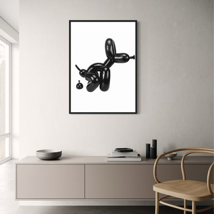 Pop Art Balloon Dog | Modern Abstract