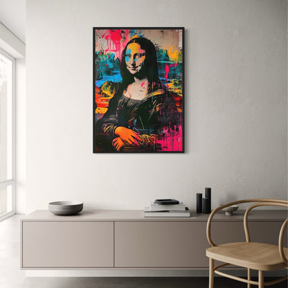 Mona Lisa Graffiti | Modern Punk Renaissance