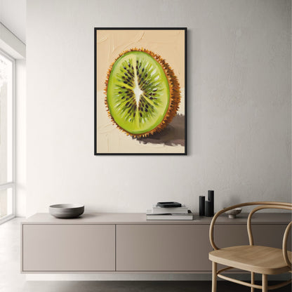 Fresh Kiwi | Vibrant Botanical Illustration