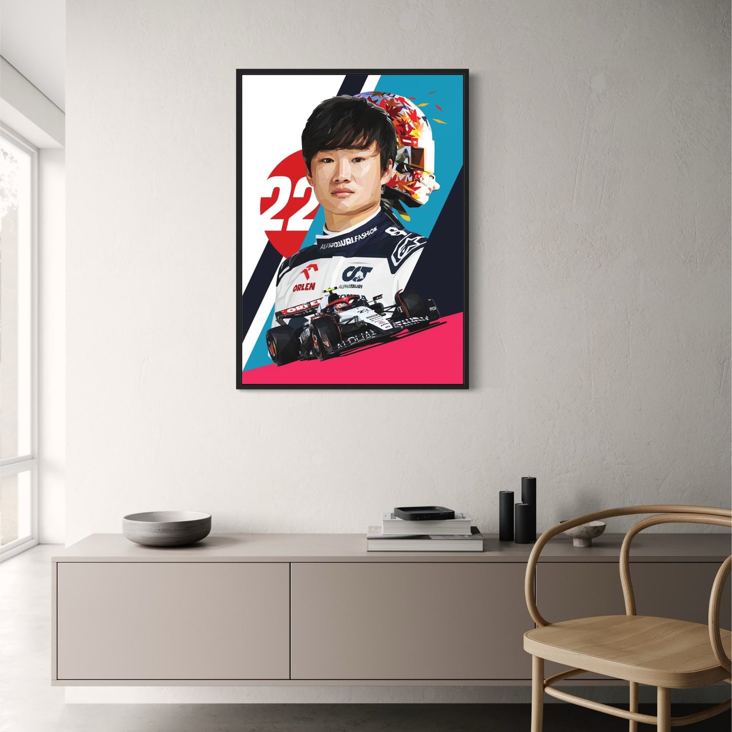 Yuki Tsunoda | F1 Racer Helmet