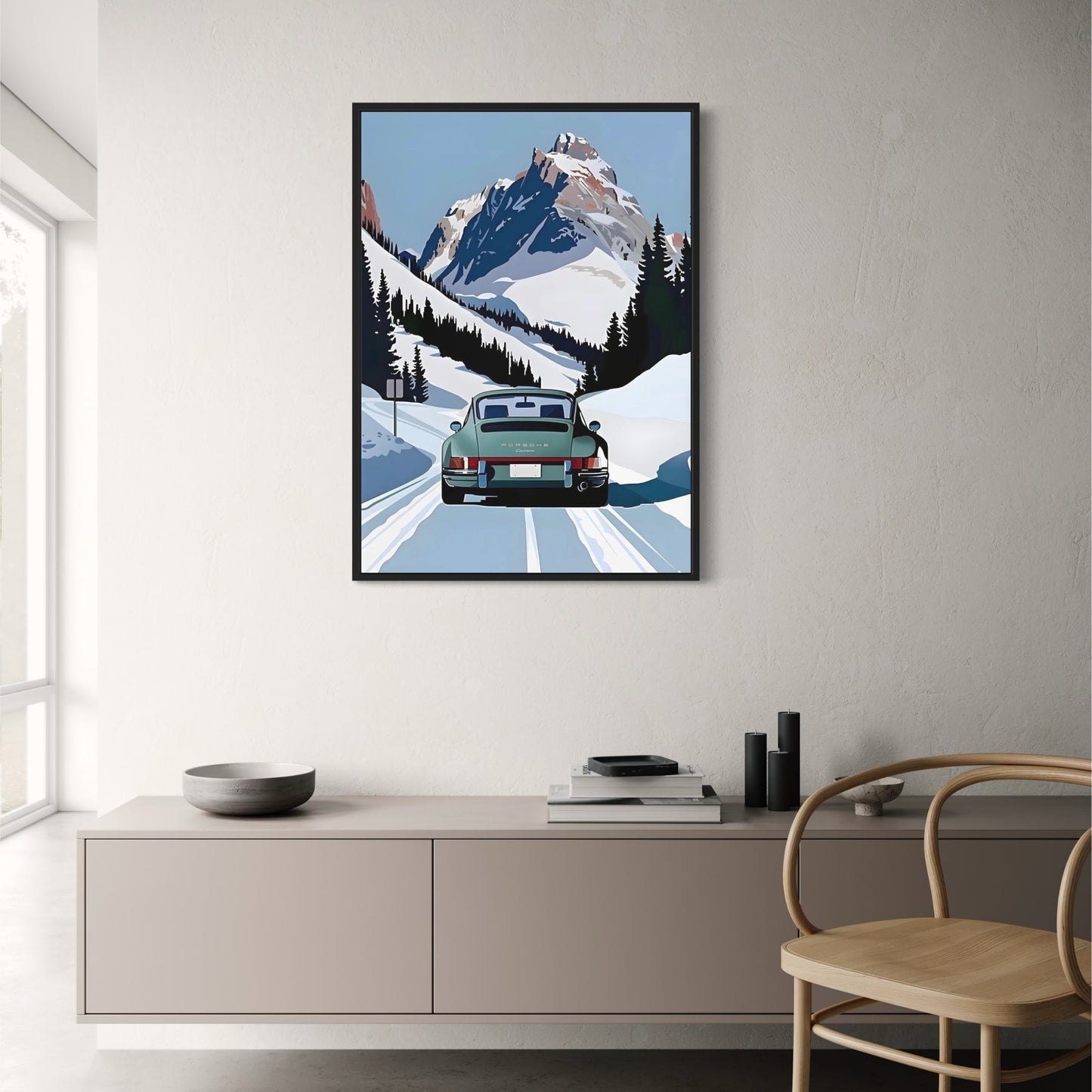 Classic Porsche | Alpine Winter Drive