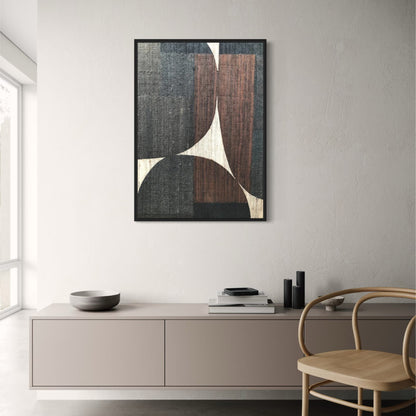 Shapes of Nature | Artistic Nature Landscape Poster | Home Wall Decor | Contemporary Artwork for Living Room