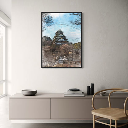 Osaka Castle | Osaka | Japan | Iconic Japanese Fortress | Asian Architectural Excellence | Historical Sites Posters