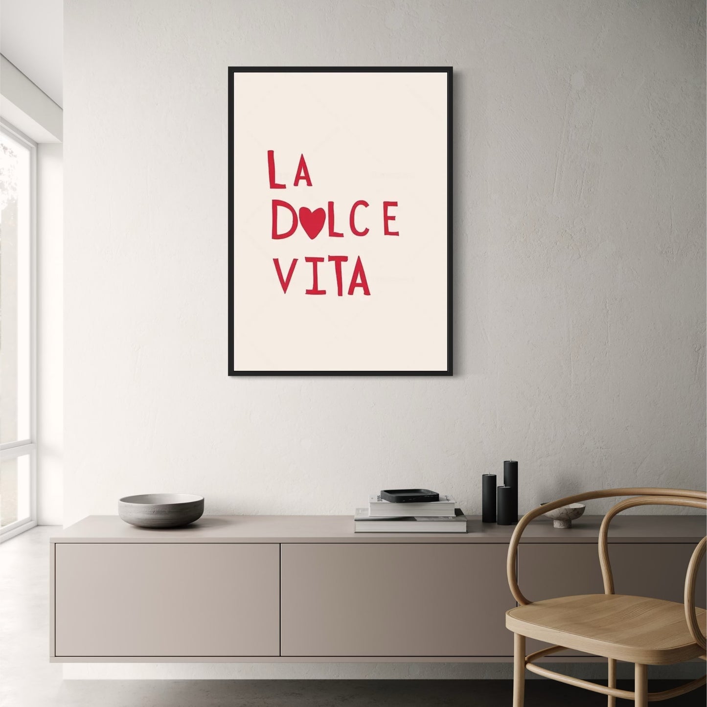 La Dolce Vita | Hand Drawn Minimalist