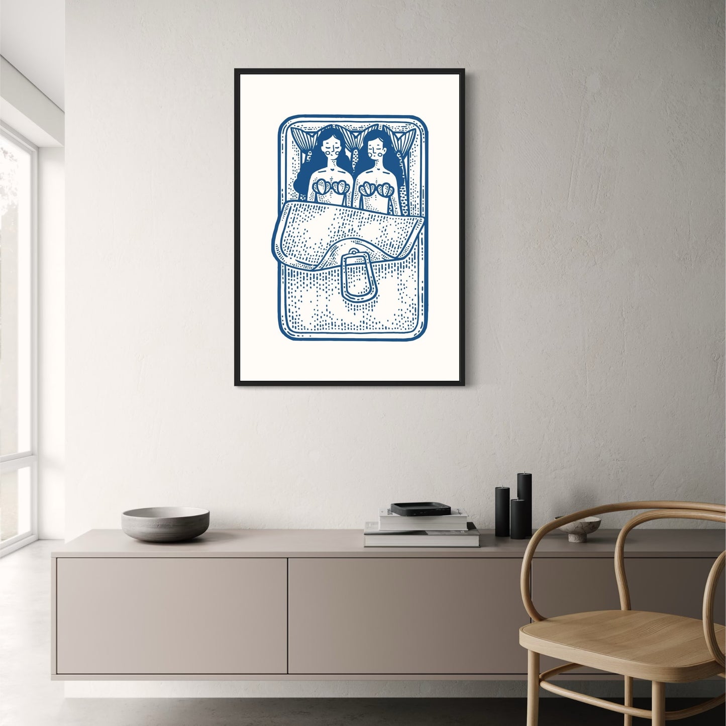 Twin Sardines | Kitchen Art