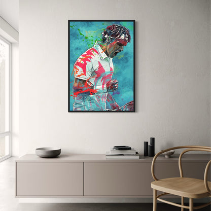 Roger Federer | Artful Tennis Celebration