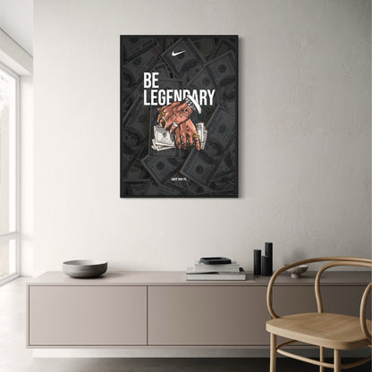 Nike Be Legendary | Motivational Money Tattoo
