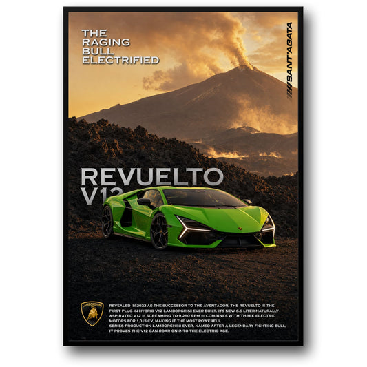 Lamborghini Revuelto V12 | Electrified Hybrid Supercar | High-Performance Design