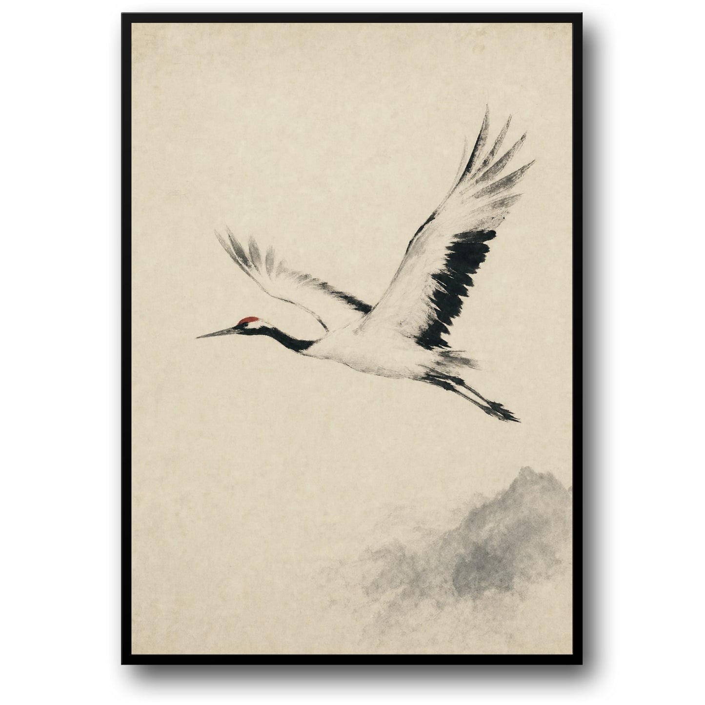 CRANE IN FLIGHT