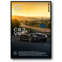 MERCEDES C63 AMG V8