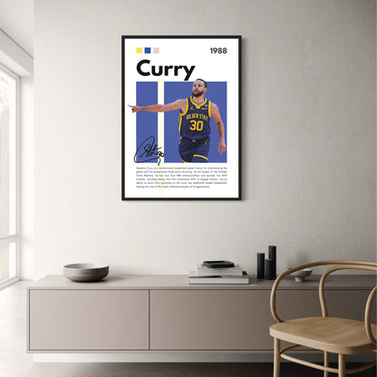 Stephen Curry | Warriors MVP Celebration | Vibrant Design