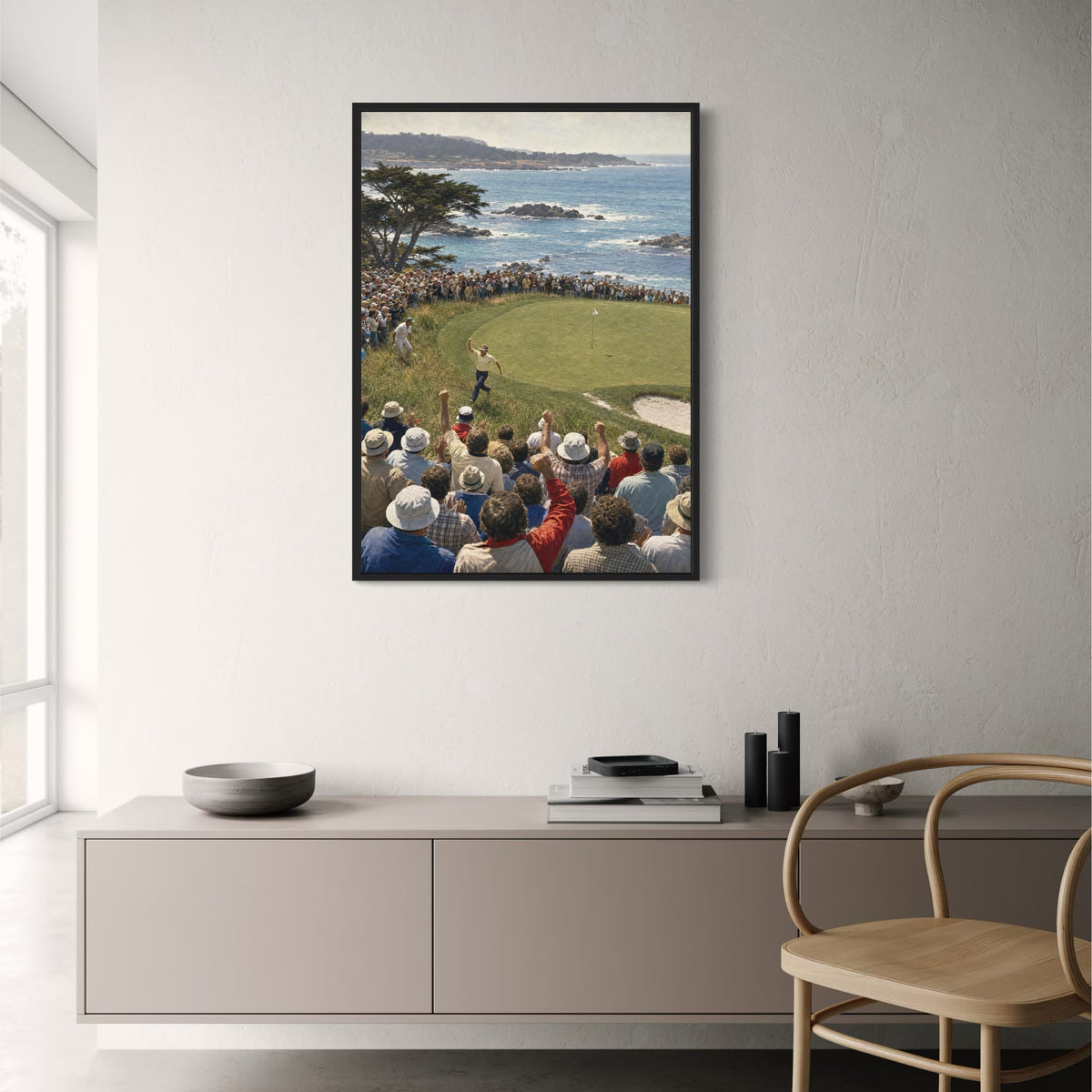 GOLFER'S TRIUMPH
