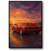 RED AT SUNSET