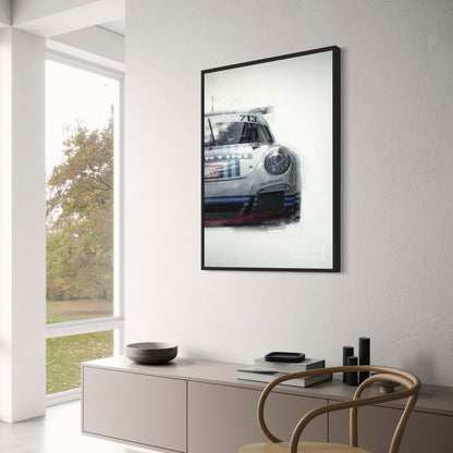 Martini Racing | Modern Sports Car | Vibrant Design