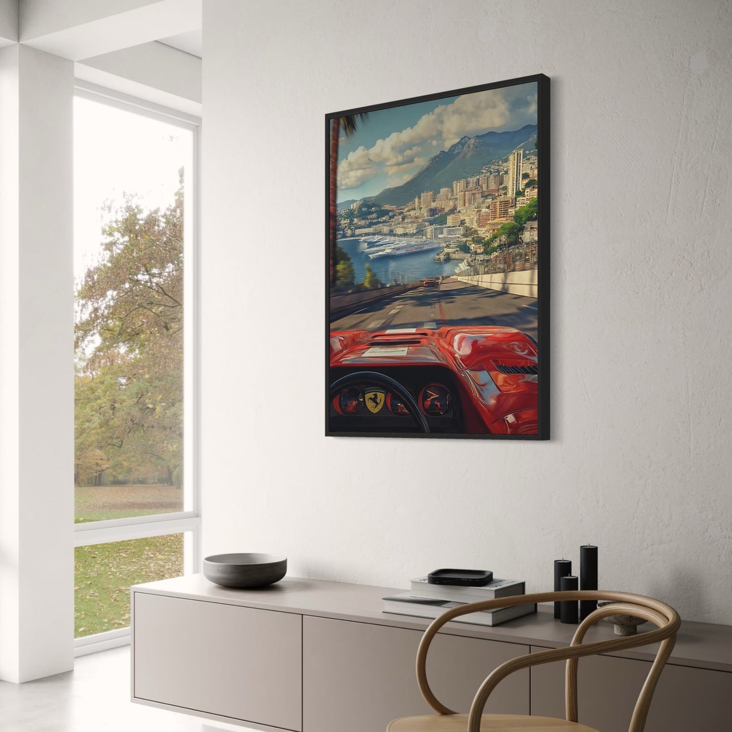 Monaco F1 Grand Prix | Ferrari 512 TR Interior