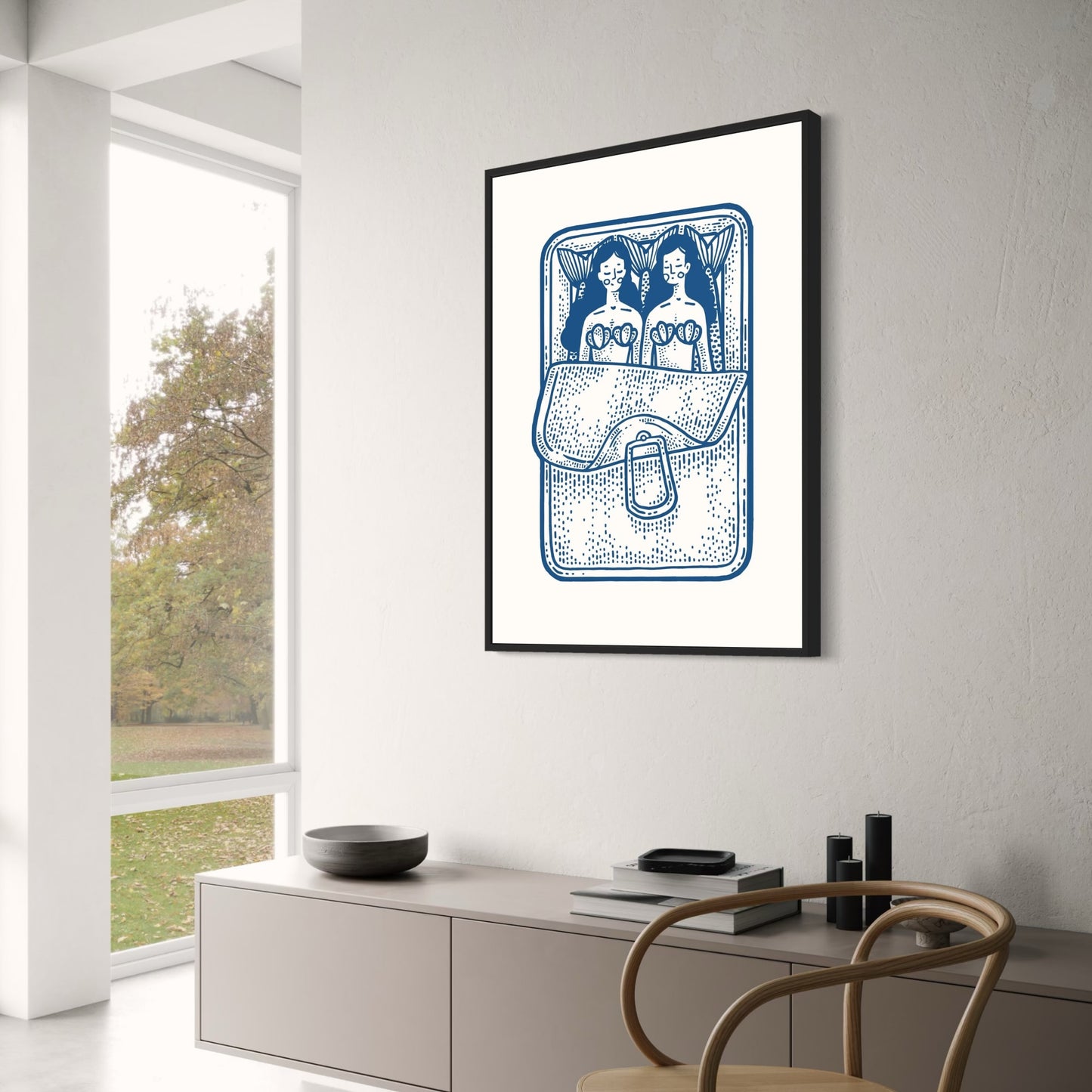 Twin Sardines | Kitchen Art