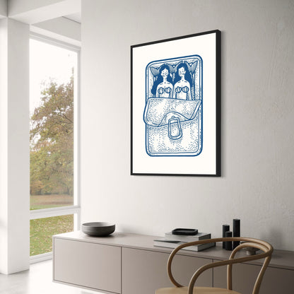 Twin Sardines | Kitchen Art