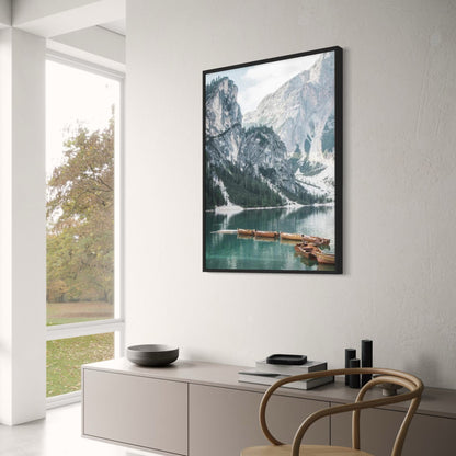 Braies Lake 2 | Nature poster | Ice Lake