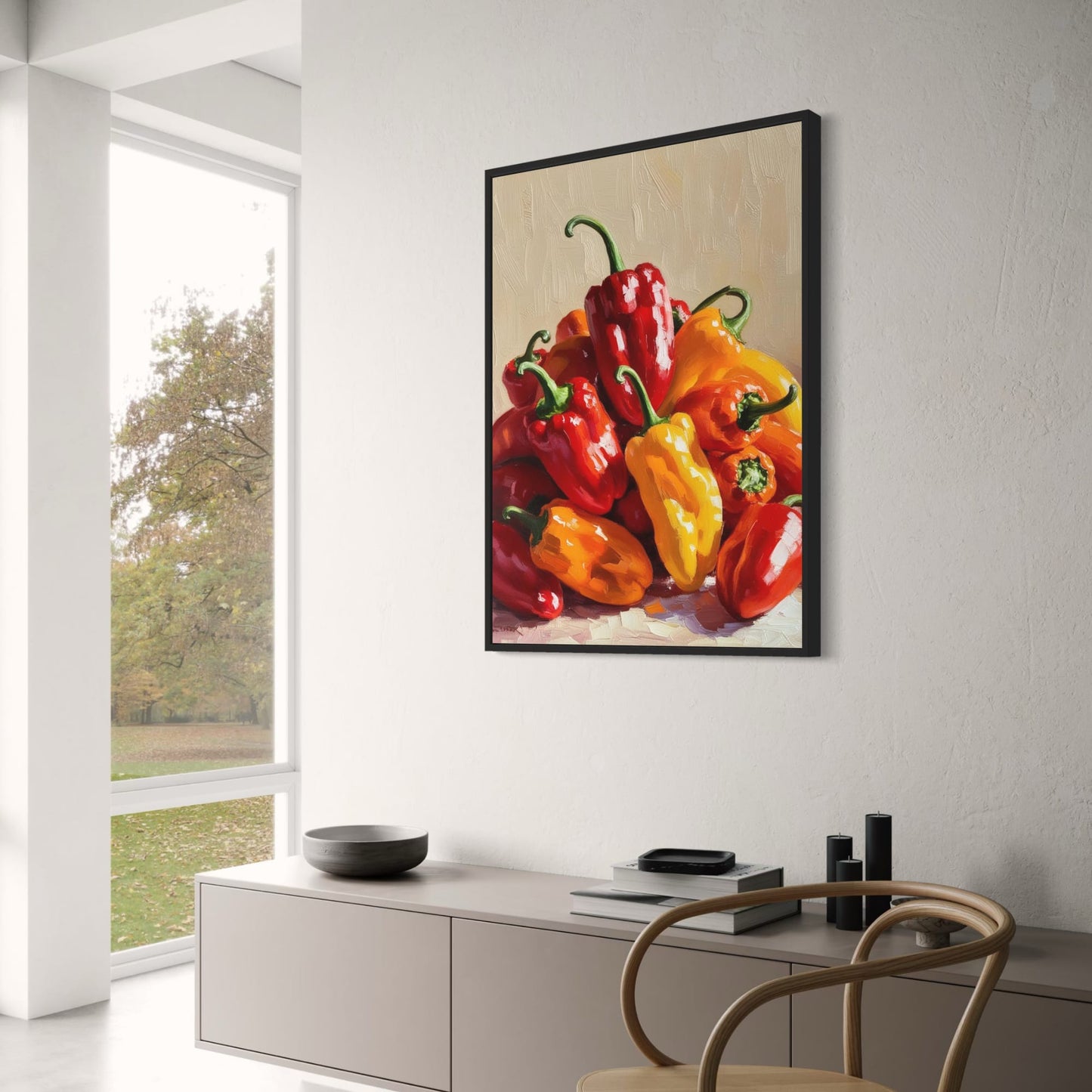 Madame Jeanette Peppers | Vibrant Vegetable Art