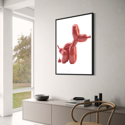 Balloon Dog Pop Art | Abstract Modern Decor