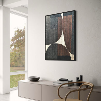 Shapes of Nature | Artistic Nature Landscape Poster | Home Wall Decor | Contemporary Artwork for Living Room