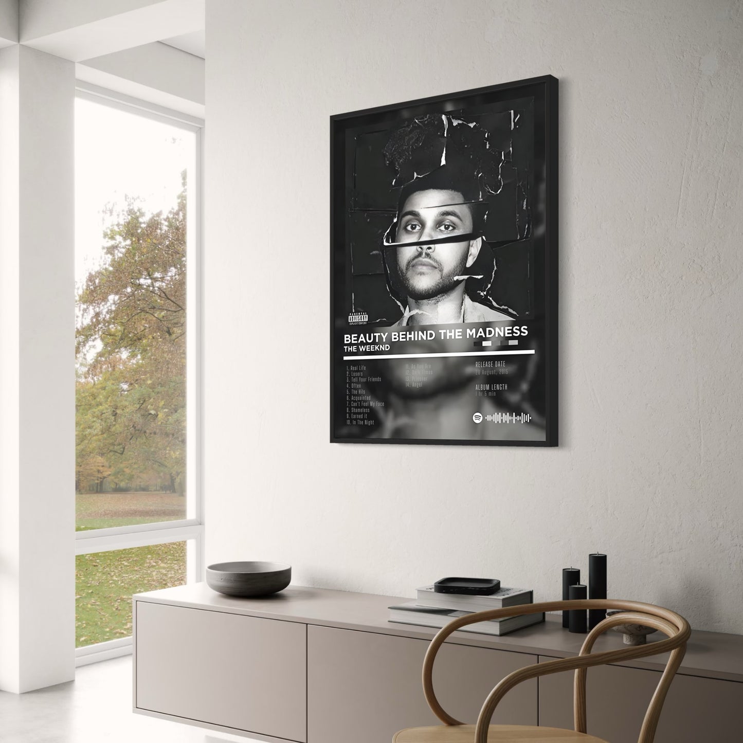 The Weeknd | Beauty Behind the Madness | Hip Hop Artwork